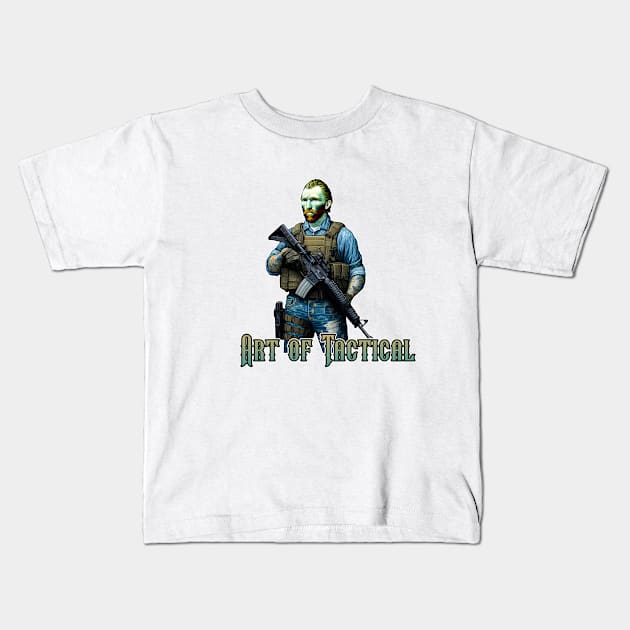 Art of Tactical Kids T-Shirt by Rawlifegraphic